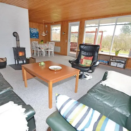 Holiday Knebel With A Fireplace 4 Feriehus